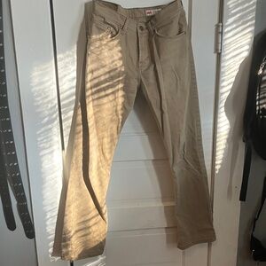 Wrangler Slim Straight Khaki Jeans